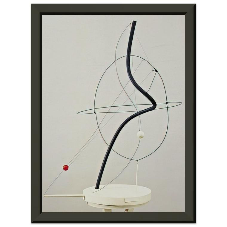 Alexander Calder  A UNIVERSE 1934 Premium Metal Framed Art Print / Poster