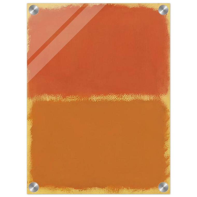 Mark Rothko  Orange Red Orange  1961 Acrylic Print