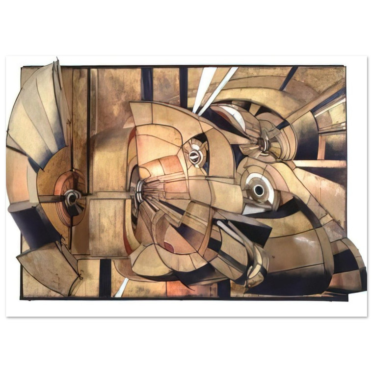 Lee Bontecou  UNTITLED 1966 N1 Fine Art Poster / Art Print