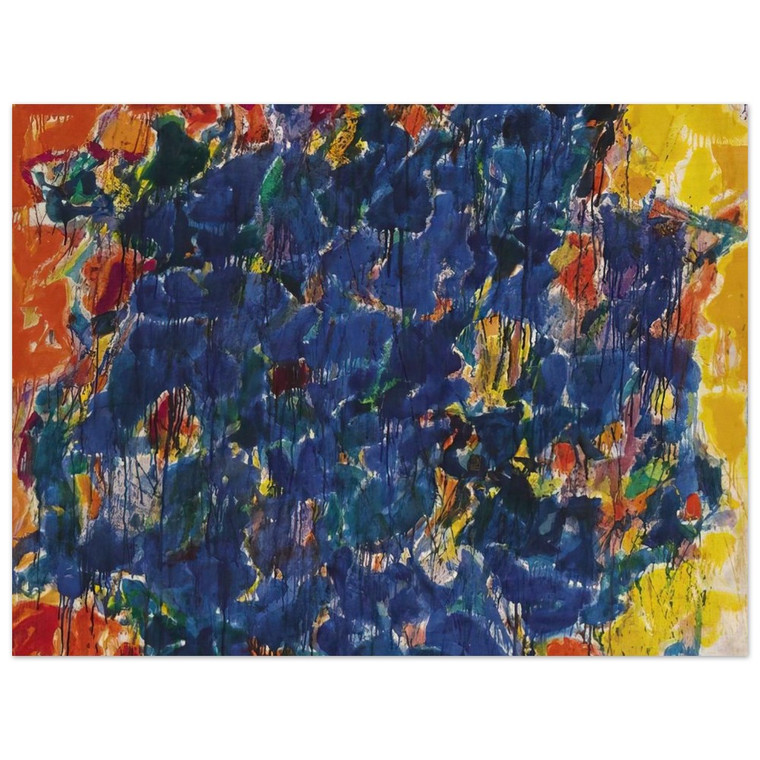 Sam Francis  Reefs Wood Print