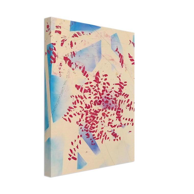 Alighiero Boetti  UNO DEI TRE QUADRI MUTI SENZA SCRITTURA 1988 Canvas