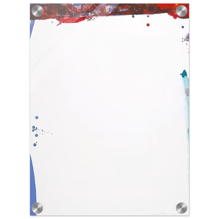 Sam Francis  Chinese Wall  L L101 SF87  Acrylic Print