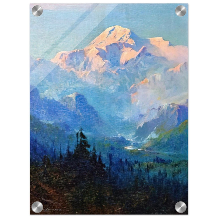Sydney Laurence  Mount McKinley Sunset  Romanticism Acrylic Print