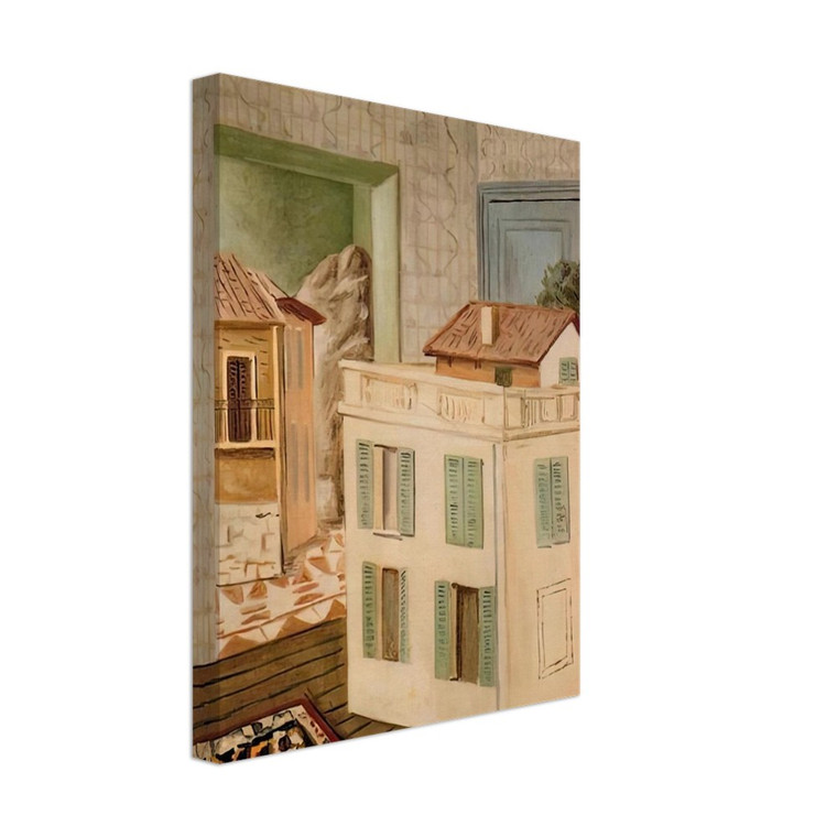 Giorgio de Chirico  THE HOUSE IN THE HOUSE Canvas