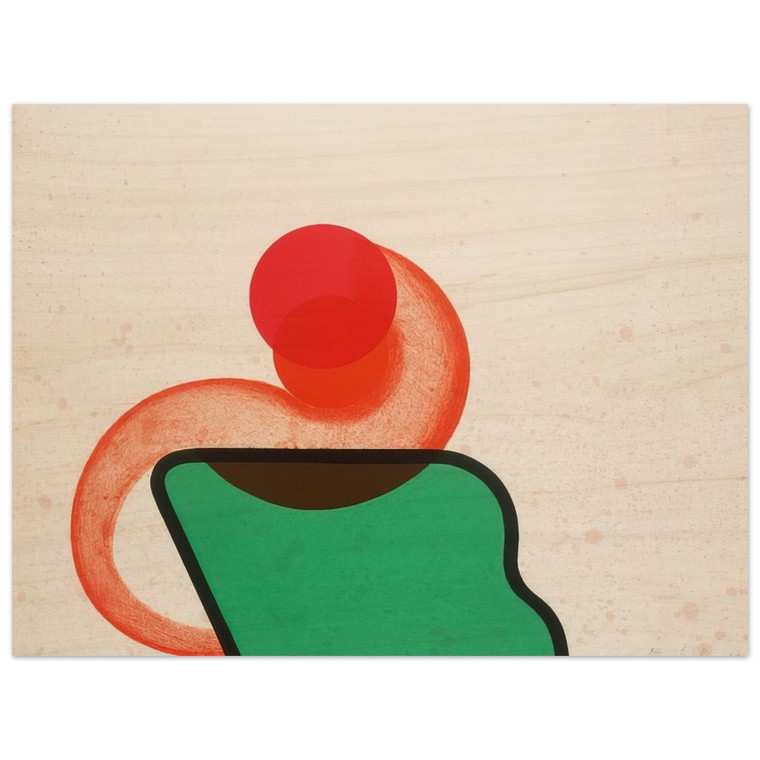 Howard Hodgkin  Bedroom  1968 Wood Print