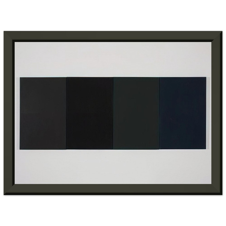 Brice Marden  Green Study  1982 Premium Metal Framed Art Print / Poster