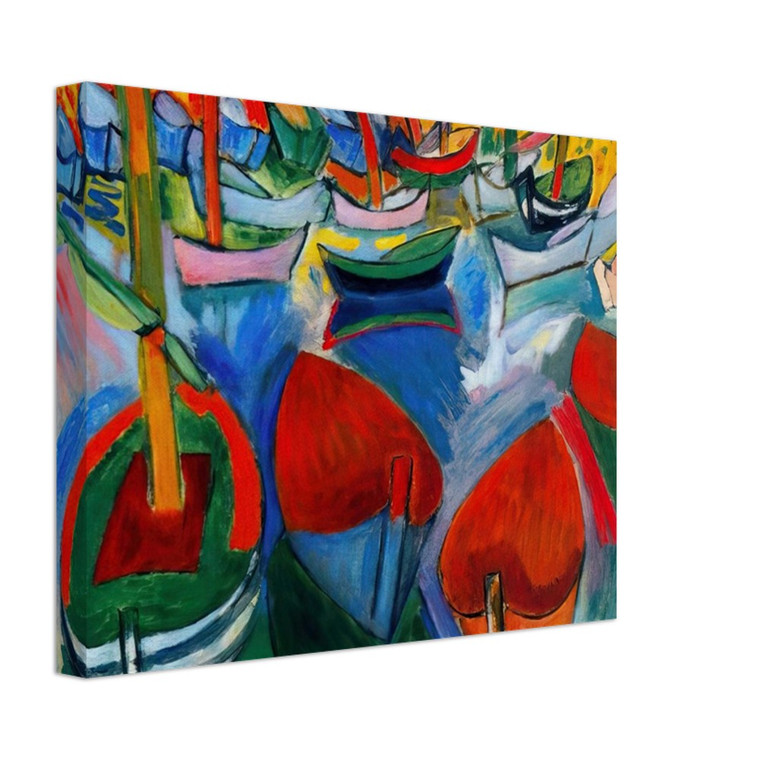 Raoul Dufy  BOATS AT MARTIGUES 1908 Canvas