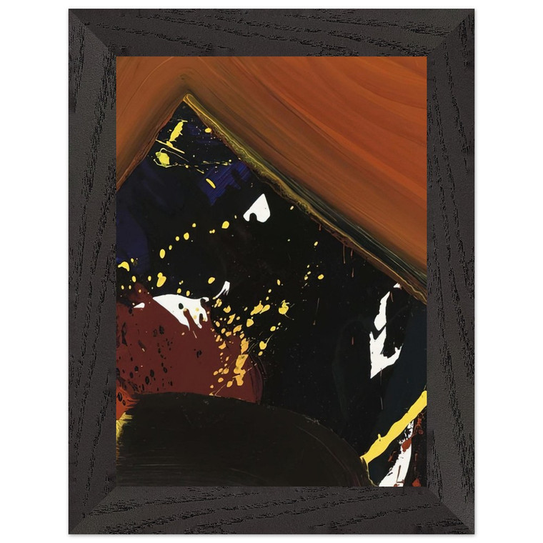 Sam Francis  SFP8352 Premium Wooden Framed Art Print / Poster