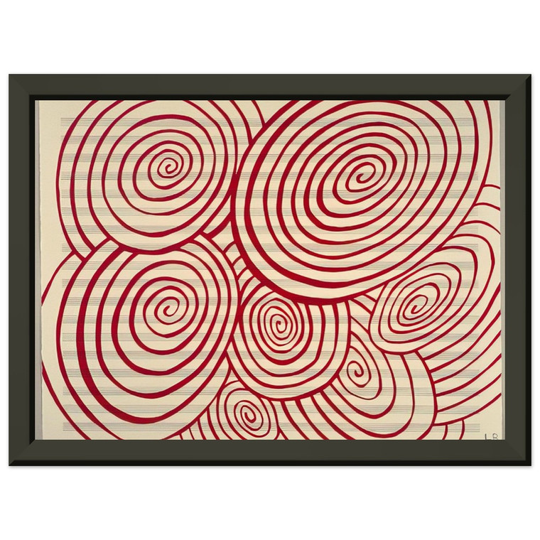 Louise Bourgeois  FUGUE 2003 Premium Metal Framed Art Print / Poster