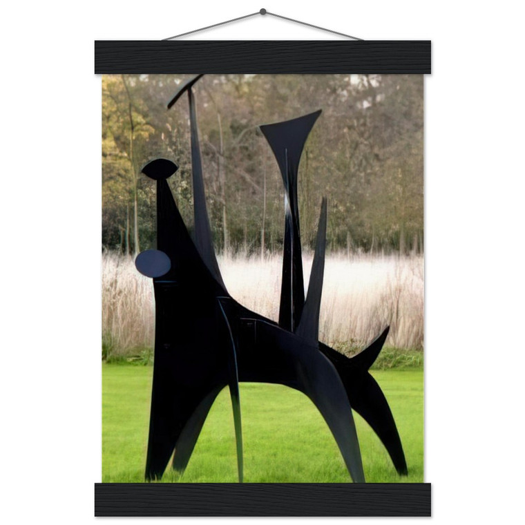 Alexander Calder  THE DOG Museum-Quality Matte Paper Poster with Hanger