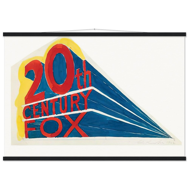 Edward Ruscha  TRADEMARK 1 1962 Museum-Quality Matte Paper Poster with Hanger