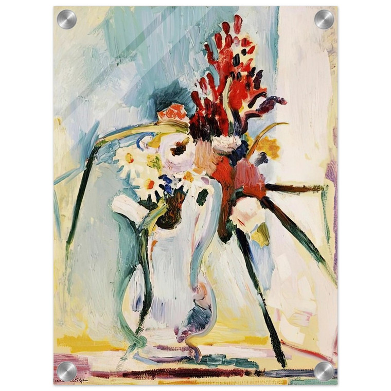 Henri Matisse  FLOWERS IN A PITCHER 1908 Acrylic Print