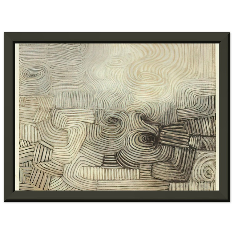 Victor Pasmore  THE SNOWSTORM 1950 Premium Metal Framed Art Print / Poster