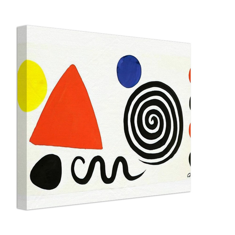 Alexander Calder  ABSTRACTION 1966 Canvas