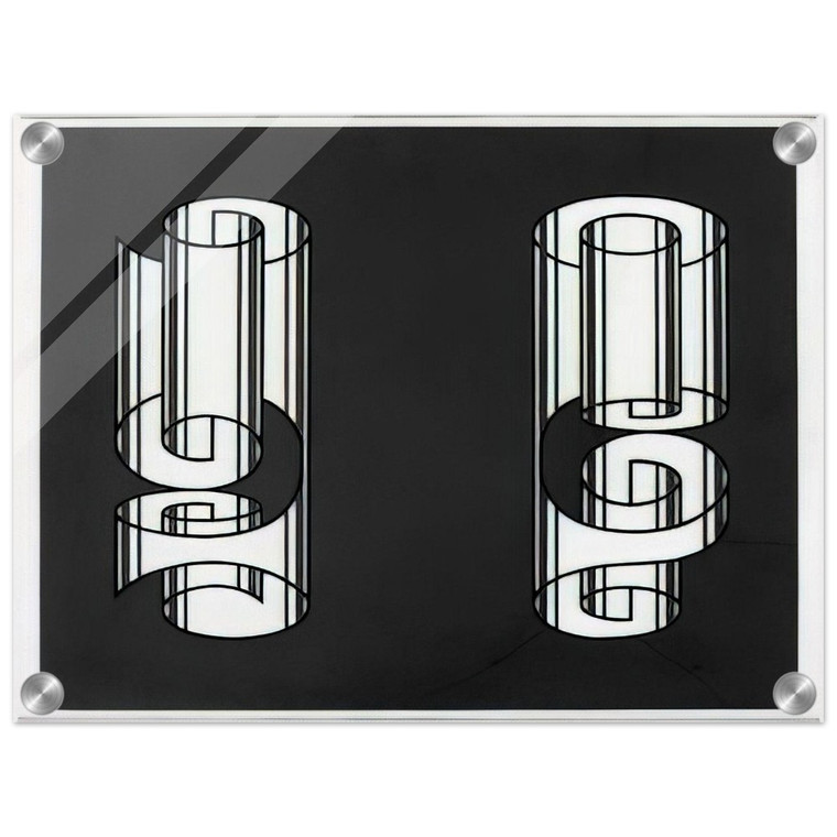 Josef Albers  ROLLED WRONGLY 1931 Acrylic Print