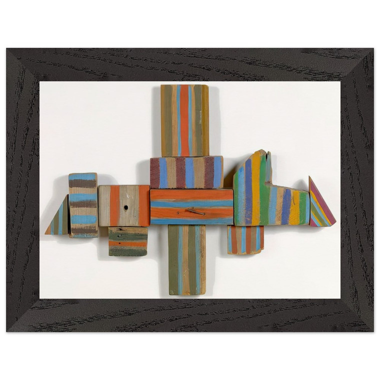 Betty Parsons  Yield  1975 Premium Wooden Framed Art Print / Poster