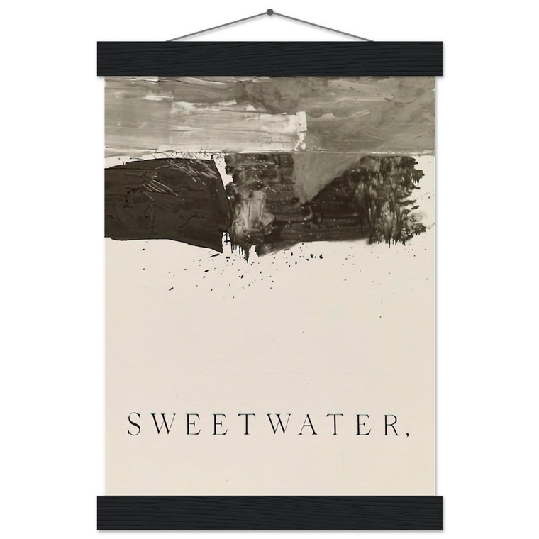 Edward Ruscha  SWEETWATER 1959 Museum-Quality Matte Paper Poster with Hanger