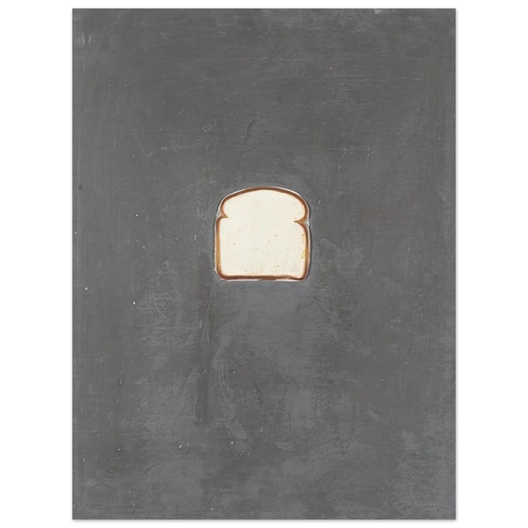 Jasper Johns  BREAD 1969 Aluminum Print