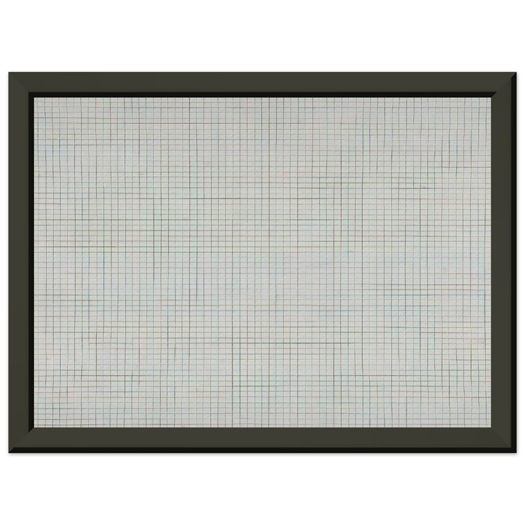 Brice Marden  Untitled  1973 N3 Premium Metal Framed Art Print / Poster