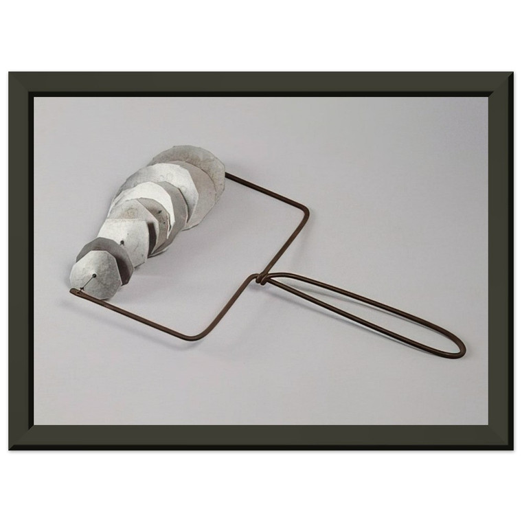 Alexander Calder  RATTLE 1948 Premium Metal Framed Art Print / Poster