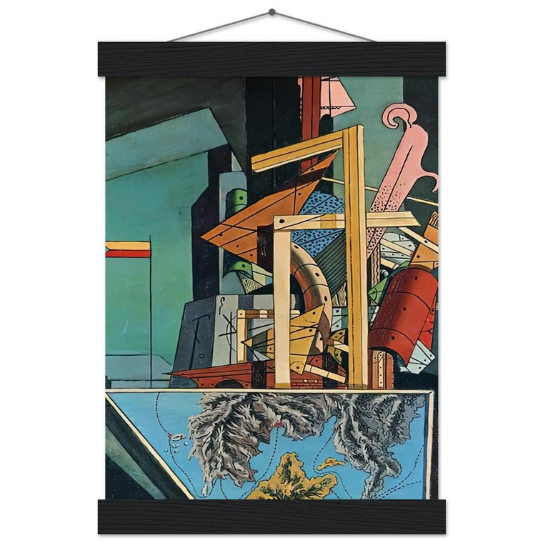 De Chirico Melancholy 1916 Museum-Quality Matte Paper Poster with Hanger