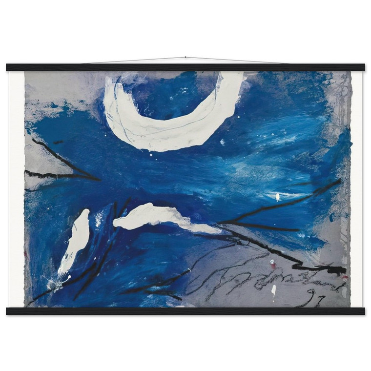 Emil Schumacher  GG10  1991 Museum-Quality Matte Paper Poster with Hanger