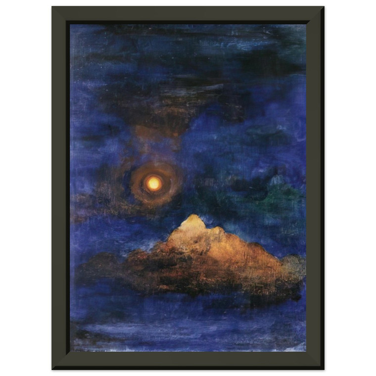 Julius Bissier Concepimento nel cosmo 1920 Metal Framed Art Print