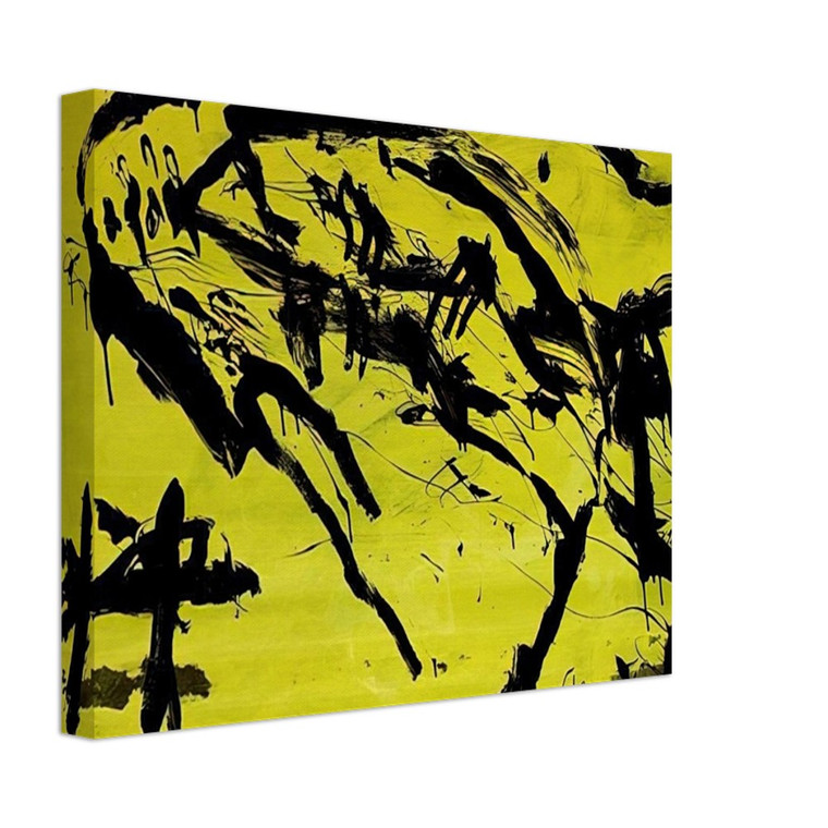 Emil Schumacher  Hirschkuh  Tachisme Canvas