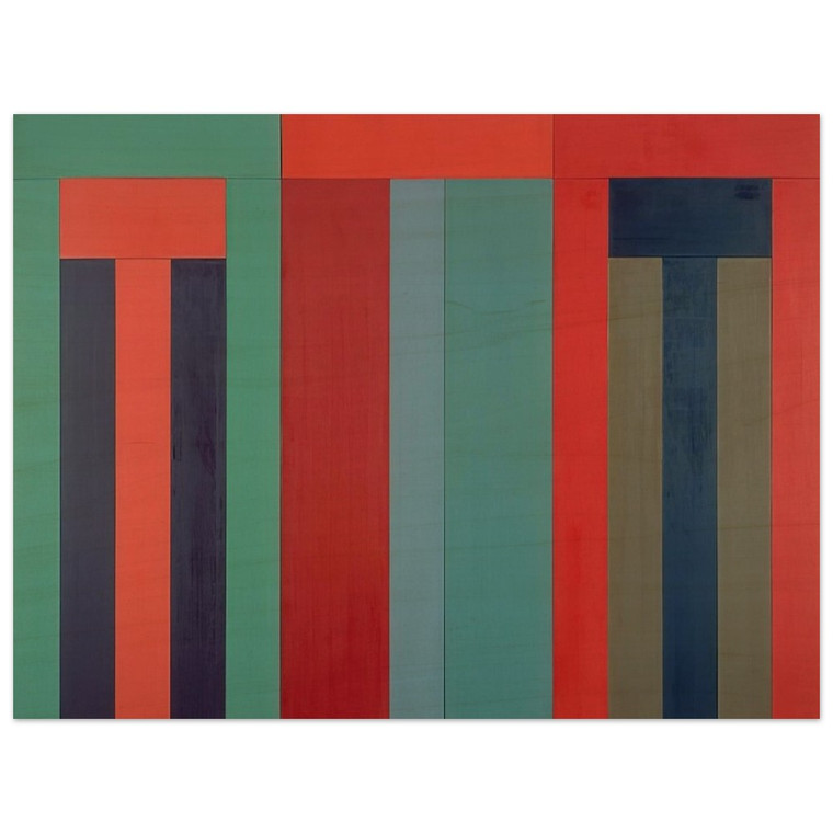 Brice Marden  Thira  1980 Wood Print