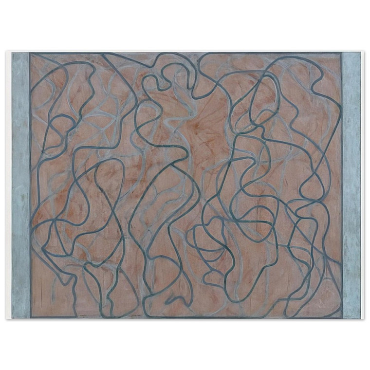 Brice Marden  Polke Letter  2011 Aluminum Print