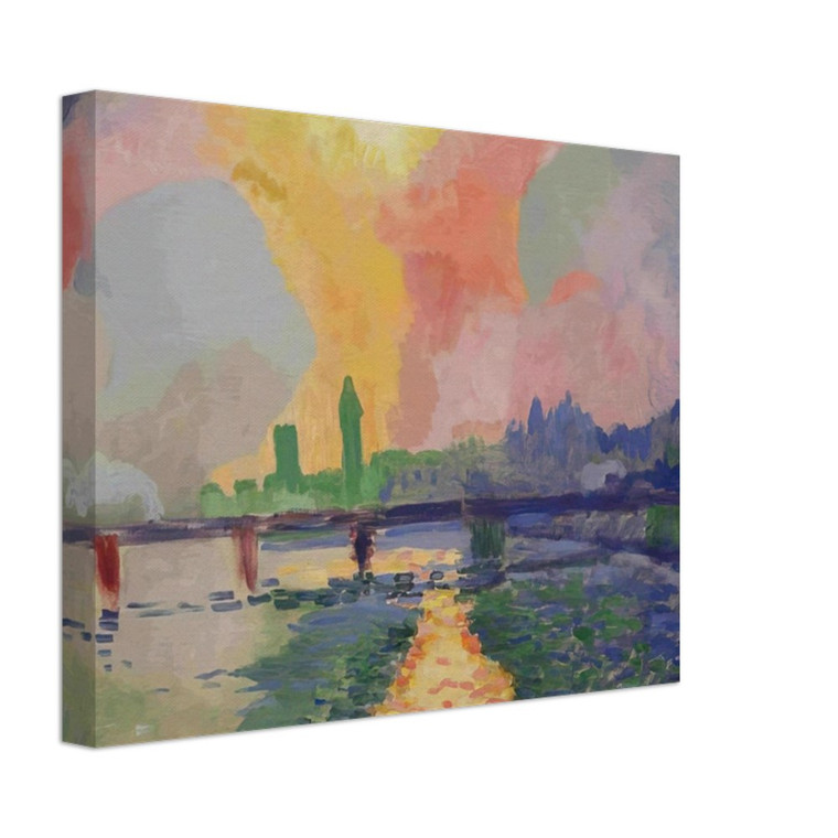 Andre Derain  CHARING CROSS BRIDGE LONDON 1906 Canvas