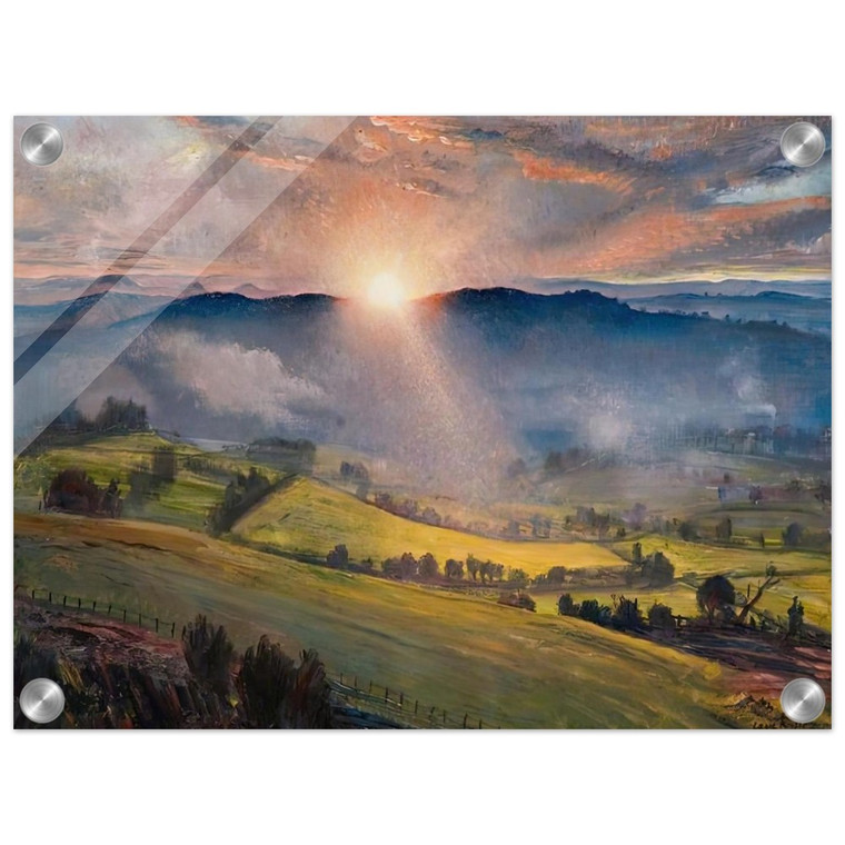 Laura Knight  SUNDOWN 1947 Acrylic Print