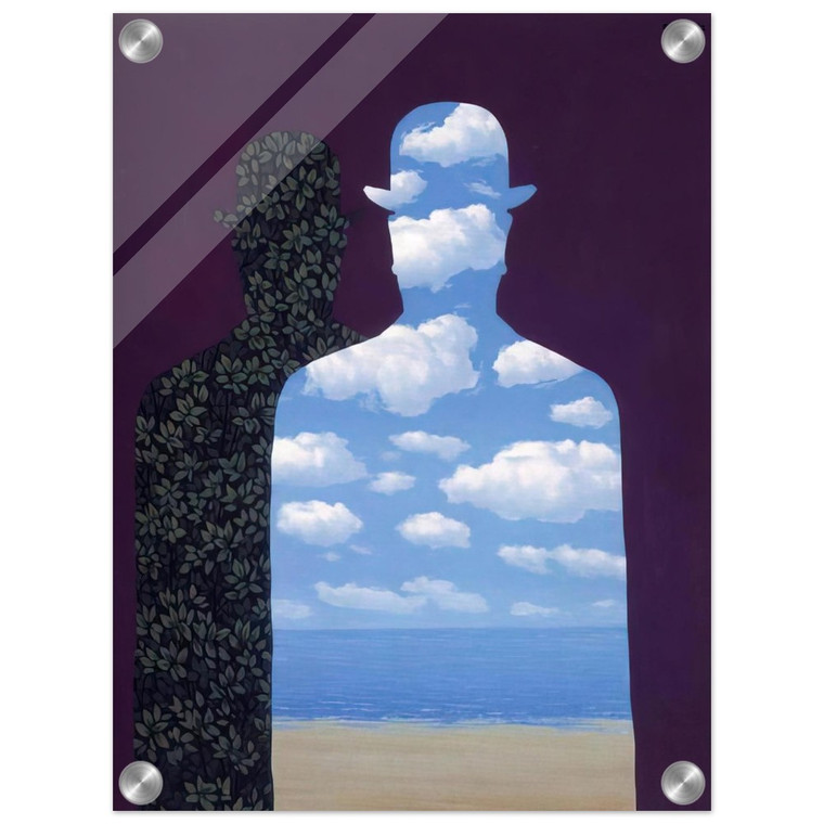 Rene Magritte  HIGH SOCIETY 1962 Acrylic Print