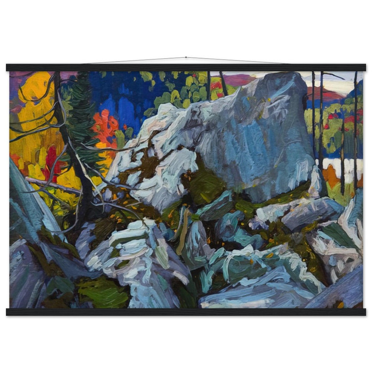 Lawren Harris Autumn Batchewana 1918 Museum-Quality Matte Poster with Hanger