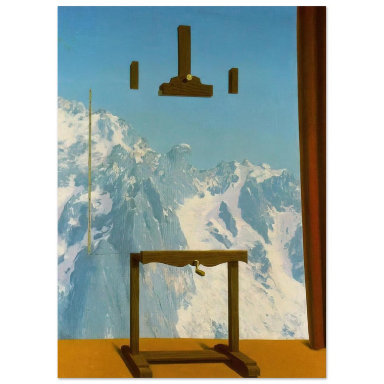 Rene Magritte  CALL OF PEAKS 1943 Fine Art Poster / Art Print