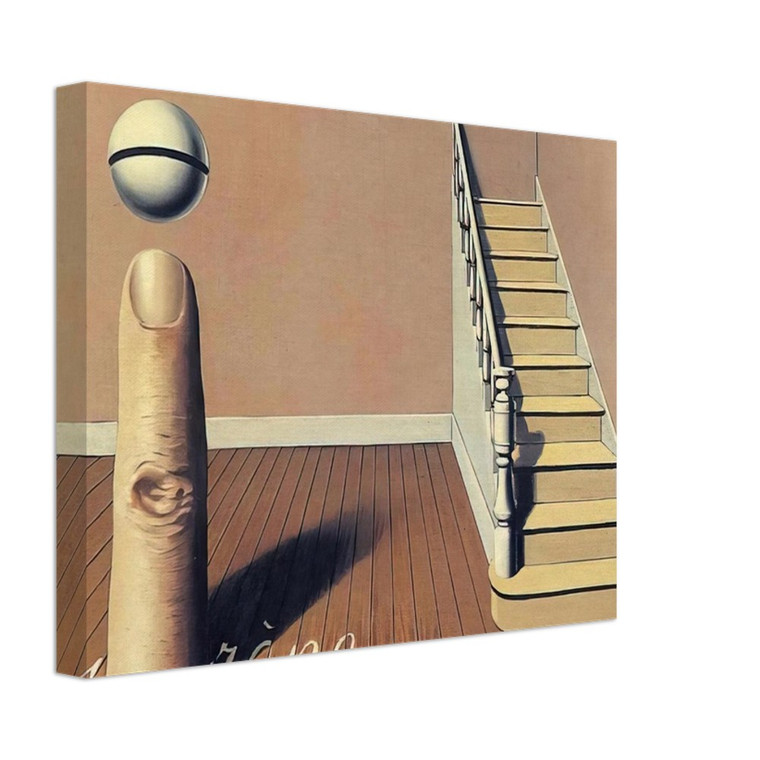 Rene Magritte  FORBIDDEN LITERATURE THE USE OF THE WORD 1936 Canvas