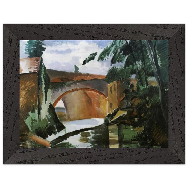 Andre Derain  THE RIVER 1912 Premium Wooden Framed Art Print / Poster