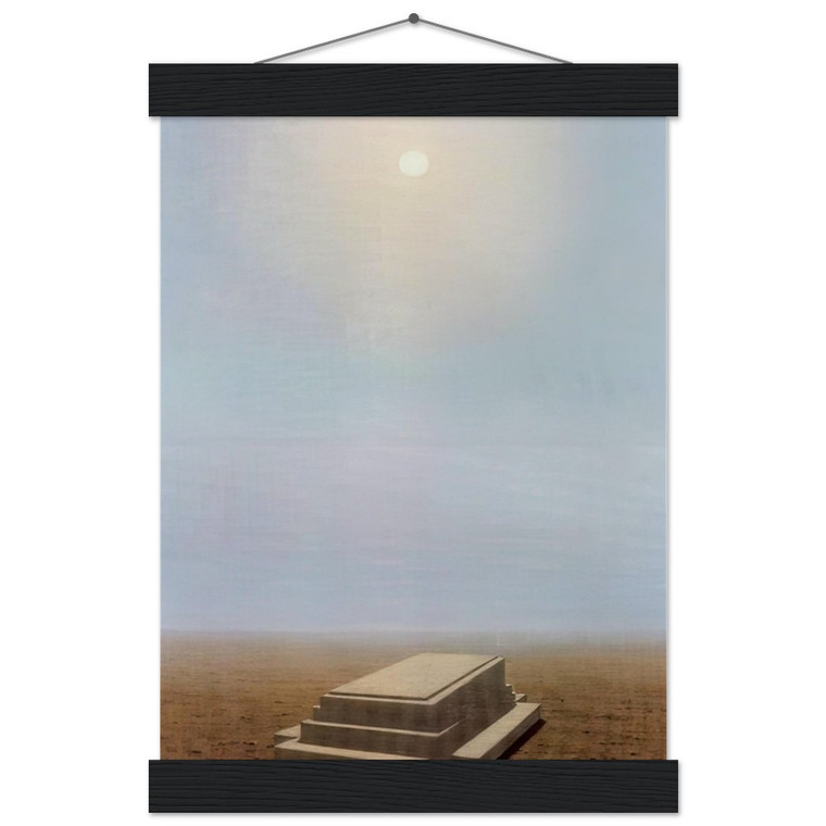 Rene Magritte  THE BEYOND 1938 Museum-Quality Matte Paper Poster with Hanger