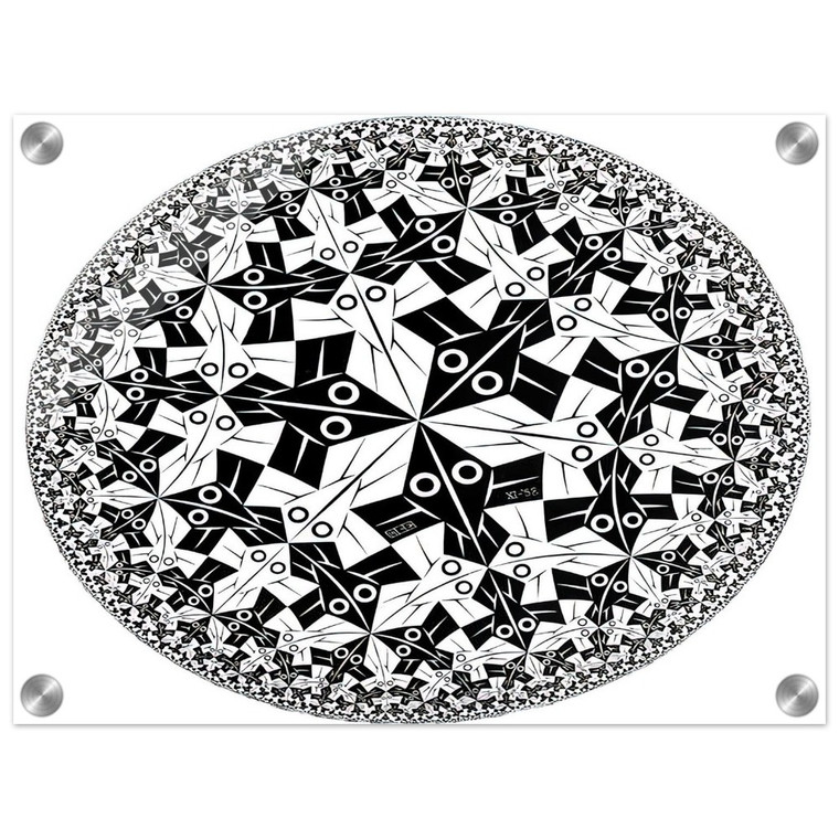 MC Escher  CIRCLE LIMIT I Acrylic Print