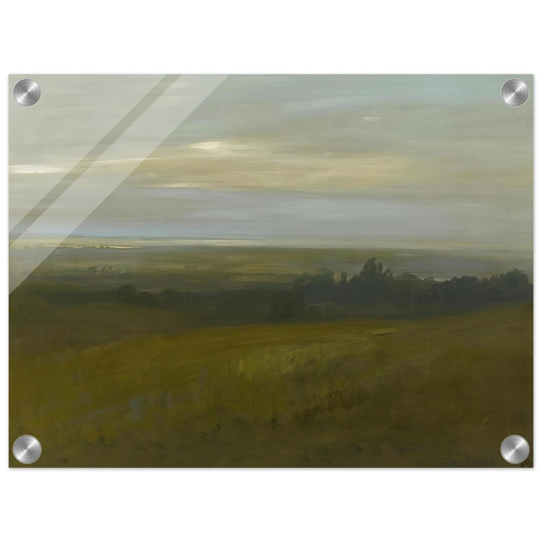 Xavier Martinez  San Leandro Bay  Tonalism Acrylic Print