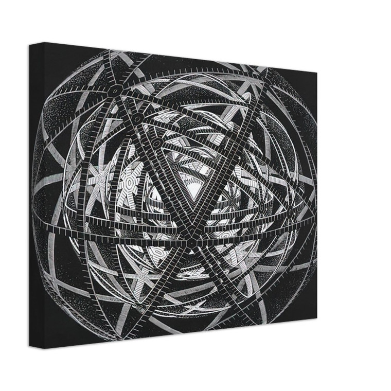 MC Escher  CONCENTRIC RINDS Canvas