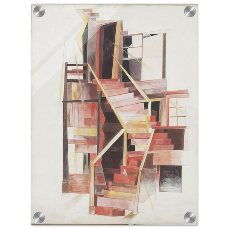 Charles Demuth  Stairs Provincetown  1920 Acrylic Print