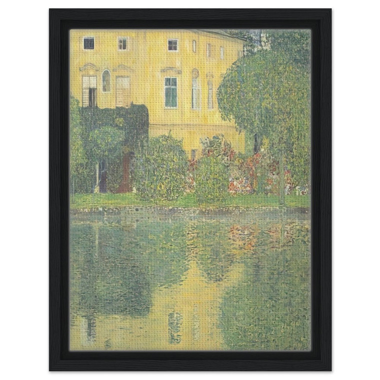Gustav Klimt  SCHLOSS KAMMER ON THE ATTERSEE IV Framed Canvas