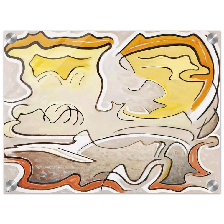 Lawren Harris  LSH 83  1957 Acrylic Print