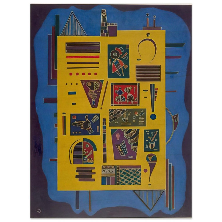 Wassily Kandinsky  CONGLOMERAT 1943 Wood Print