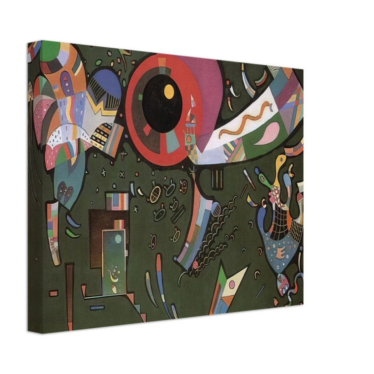 Wassily Kandinsky  AROUND THE CIRCLE 1940 Canvas