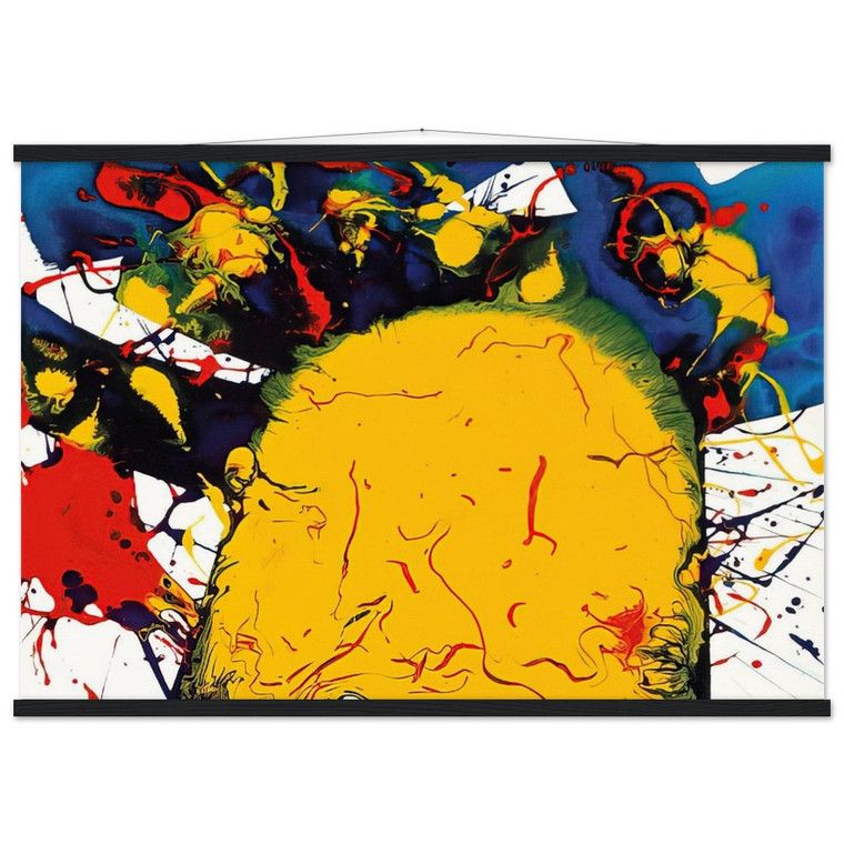 Sam Francis Untitled Museum-Quality Matte Paper Poster with Hanger
