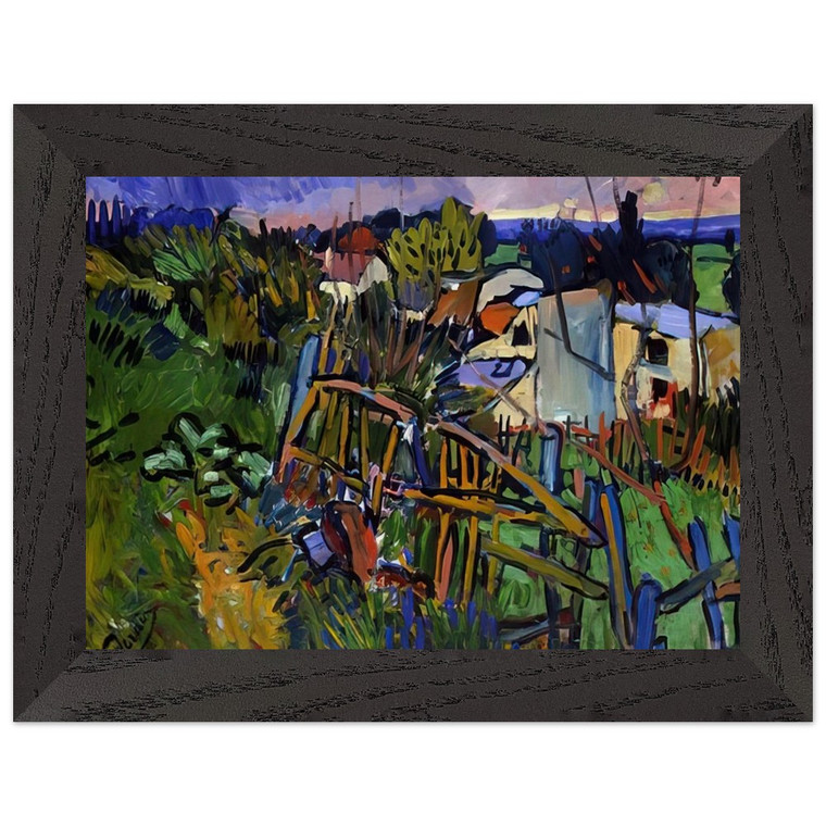 Andre Derain  LANDSCAPE 1906 Premium Wooden Framed Art Print / Poster