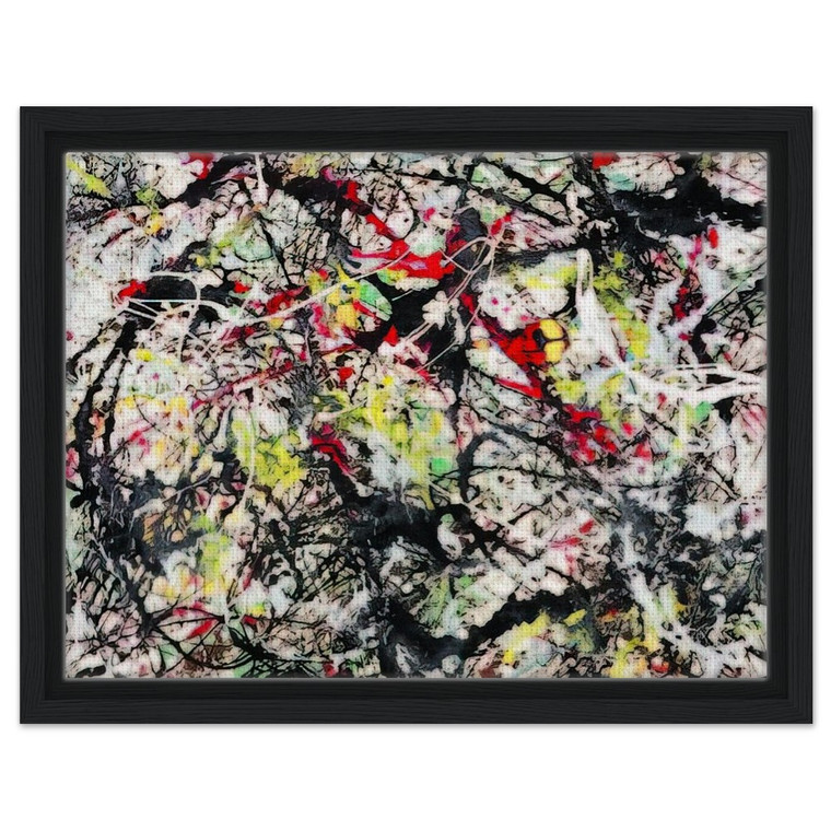 Jackson Pollock  NUMBER 48 1949 Framed Canvas