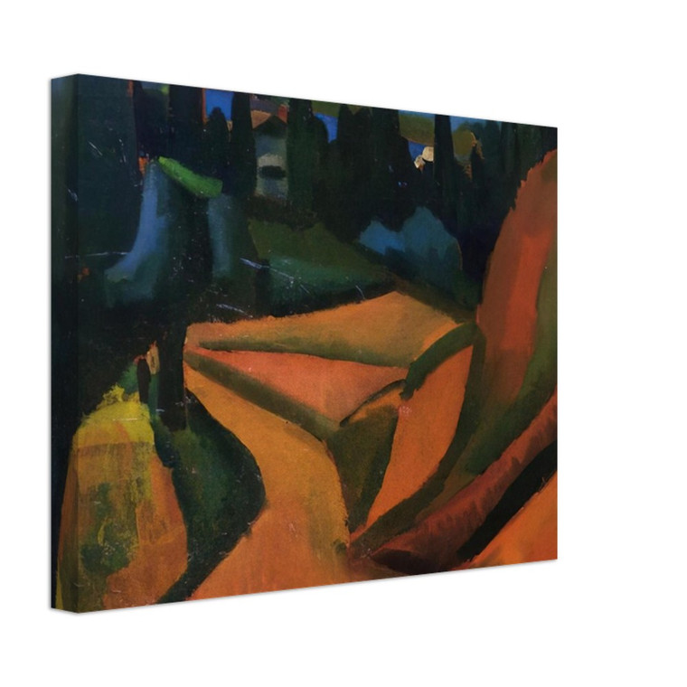 Andre Derain  LANDSCAPE NEAR MARTIGUES 1908 Canvas